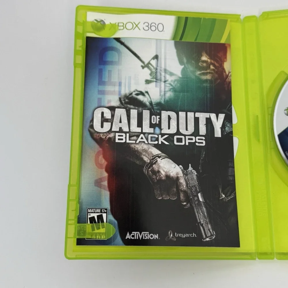Call of Duty: Black Ops 1 & 2 (Microsoft Xbox 360) Complete Tested Working